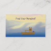 Het Visitekaartje van de Kleur van het paradijs (Achterkant)