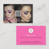 Het visitekaartje van de knol met code QR en foto' (Voorkant / Achterkant)