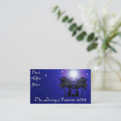 Het Visitekaartje van de Levende Nativiteit (Staand voorkant)