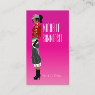 Het Visitekaartje van de Ontwerper van de mode