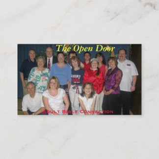 Het Visitekaartje van de Open deur