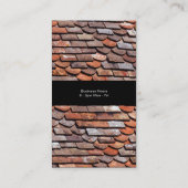 Het Visitekaartje van de Sjabloon van de Slater va (Achterkant)