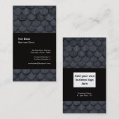 Het Visitekaartje van de Sjabloon van de Slater va (Voorkant / Achterkant)