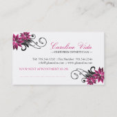 Het Visitekaartje van de Technicus van de spijker Afsprakenkaartje (Achterkant)