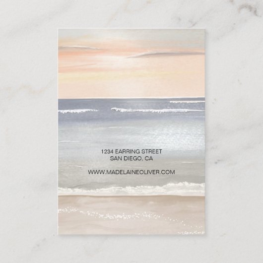 Het Visitekaartje van de Vertoning van het Ketting (Achterkant)