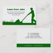 Het Visitekaartje van de Zorg van de lancering met (Voorkant / Achterkant)