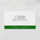 Het Visitekaartje van de Zorg van de lancering met (Achterkant)