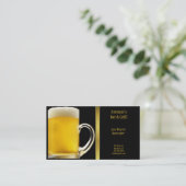 Het Visitekaartje van het Glas van het bier (Staand voorkant)