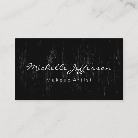 Het Visitekaartje van het Houtpatroon van het Manu (Voorkant)