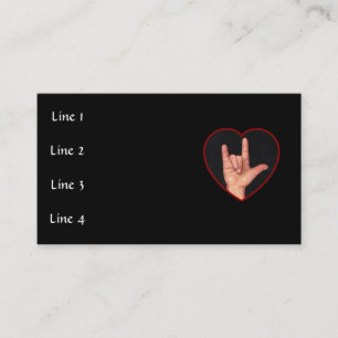 HET VISITEKAARTJE VAN HET KARTJE VAN DE TAAL VAN S