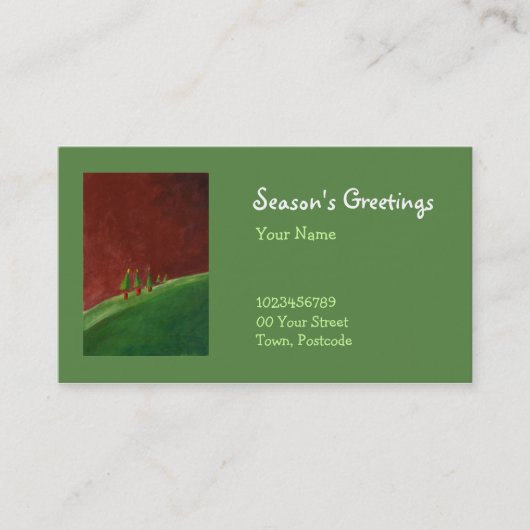 Het Visitekaartje van het landschap van de Groeten (Voorkant)