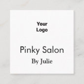 Het visitekaartje van het Salon voegt uw de codena (Voorkant)