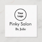 Het visitekaartje van het Salon voegt uw de codena (Voorkant)