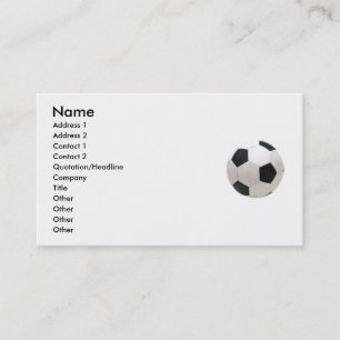 Het Visitekaartje van het voetbal