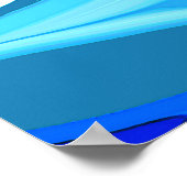 Het vissende Abstracte Poster van de Engel (Hoek)