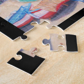 Het vissersdorp Cefalu - Legpuzzel (Zijkant)