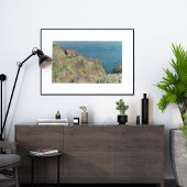 Het vissershuis, Varengeville, Claude Monet Poster