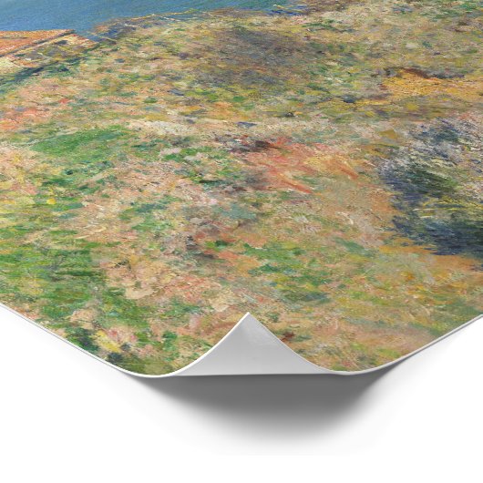 Het vissershuis, Varengeville, Claude Monet Poster (Hoek)