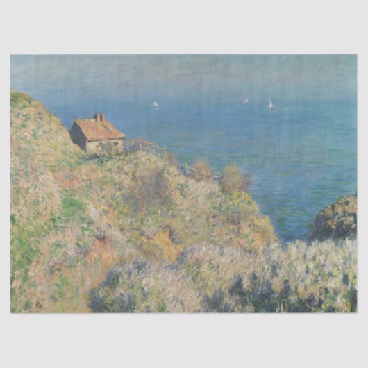 Het vissershuis, Varengeville, Claude Monet Tissuepapier (Voorkant)