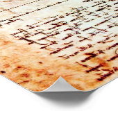 HET VITRUVIAANSE MAN POSTER (Hoek)