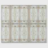 Het Vitruviaanse Man van Leonardo da Vinci Cadeaupapier (Vlak)