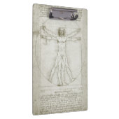 Het Vitruviaanse Man van Leonardo da Vinci Klembord (Rechts)