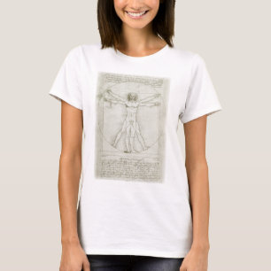 Het Vitruviaanse Man van Leonardo da Vinci T-shirt