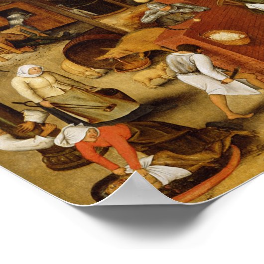 Het Vlaamse Proverbs Poster (Hoek)