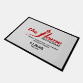 Het Vlamrestaurant Illinois Deurmat (Schuin)