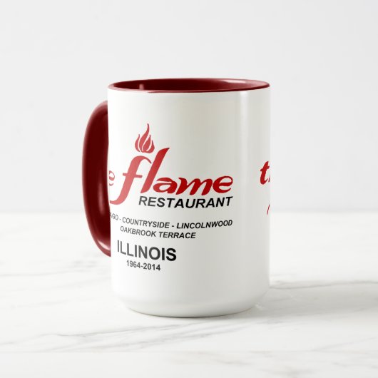 Het Vlamrestaurant Illinois Mok (Voorkant links)