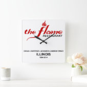 Het Vlamrestaurant Illinois Vierkante Klok (Huis)