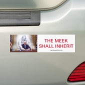 Het vlees wordt bumpersticker (Op auto)