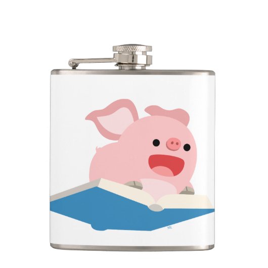 Het vliegboek en de Cartoon Heupfles (Voorkant)