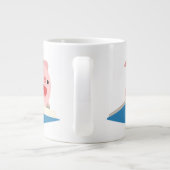 Het vliegboek en de Cartoon Pig Jumbo Mok (Achterkant)