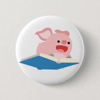 Het vliegboekje en de Button van de Cartoon Varken