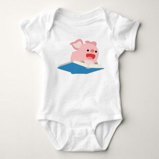 Het vliegboekje en de Cartoon Baby T-Shirt