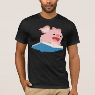 Het vliegboekje en de Cartoon D.D. T-shirt