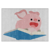 Het vliegboekje en de Cartoon snijmachine Snijplank (Voorkant)