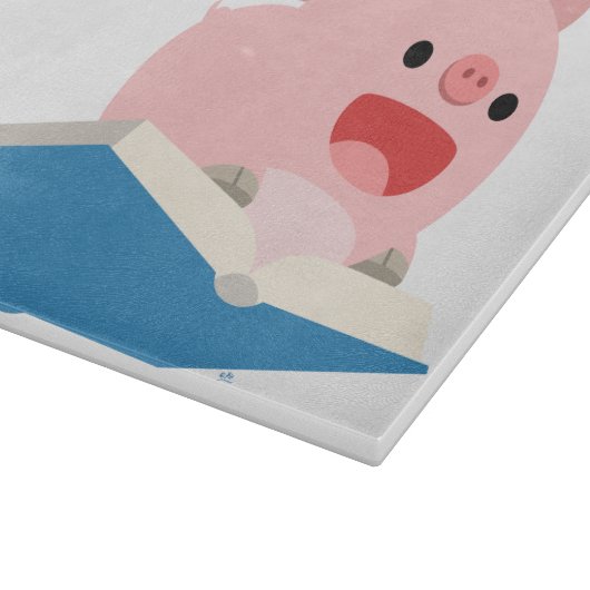 Het vliegboekje en de Cartoon snijmachine Snijplank (Hoek)