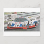 Het vliegen de Kleuren Briefkaart (Voorkant)