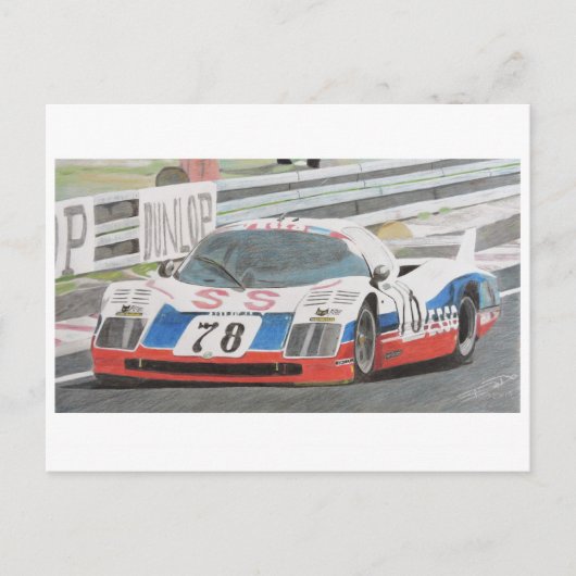 Het vliegen de Kleuren Briefkaart (Voorkant)