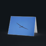 Het vliegen hoog in de hemel kaart<br><div class="desc">Glijdend aan vrijheid,  die aan nieuwe hoogten stijgen.</div>