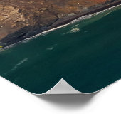 Het vliegen over de Golden Gate Bridge van San Fra Poster (Hoek)