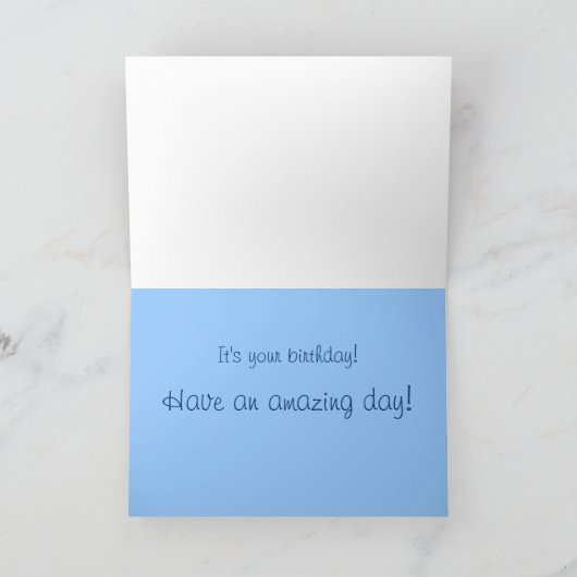 Het vliegen slikt het Fijne Wenskaart van de Kunst Kaart (Binnen)