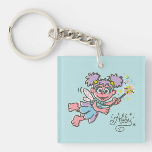 Het Vliegen van Cadabby van Abby Sleutelhanger