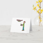 Het Vliegen van de hommel Kaart (Gele Bloem)