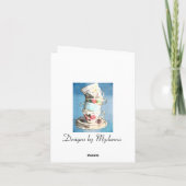 Het Vliegen van de vlieger Kaart (Achterkant)