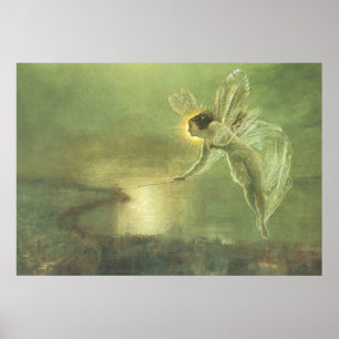 Het vliegen-weelderige moeras poster