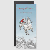Het vliegende geit kerstfeest (Voorkant / Achterkant)
