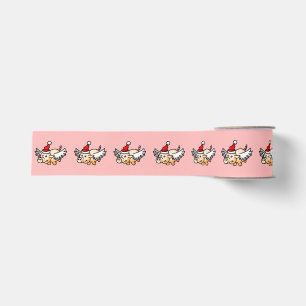 Het vliegende kerst varken grosgrain lint